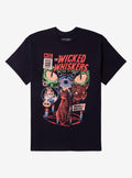 The Wicked Whiskers Meow Comic T Shirt By Eduely T Shirt Viral TikTok Gift Ready