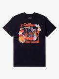 3 Coffees No Lunch T Shirt By Got Funny T Shirt Streetwear Style Modern Aesthetic