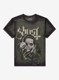 Ghost Papa Emeritus Mask Seam Spray Girls T Shirt T Shirt Comfort Fit Urban Look