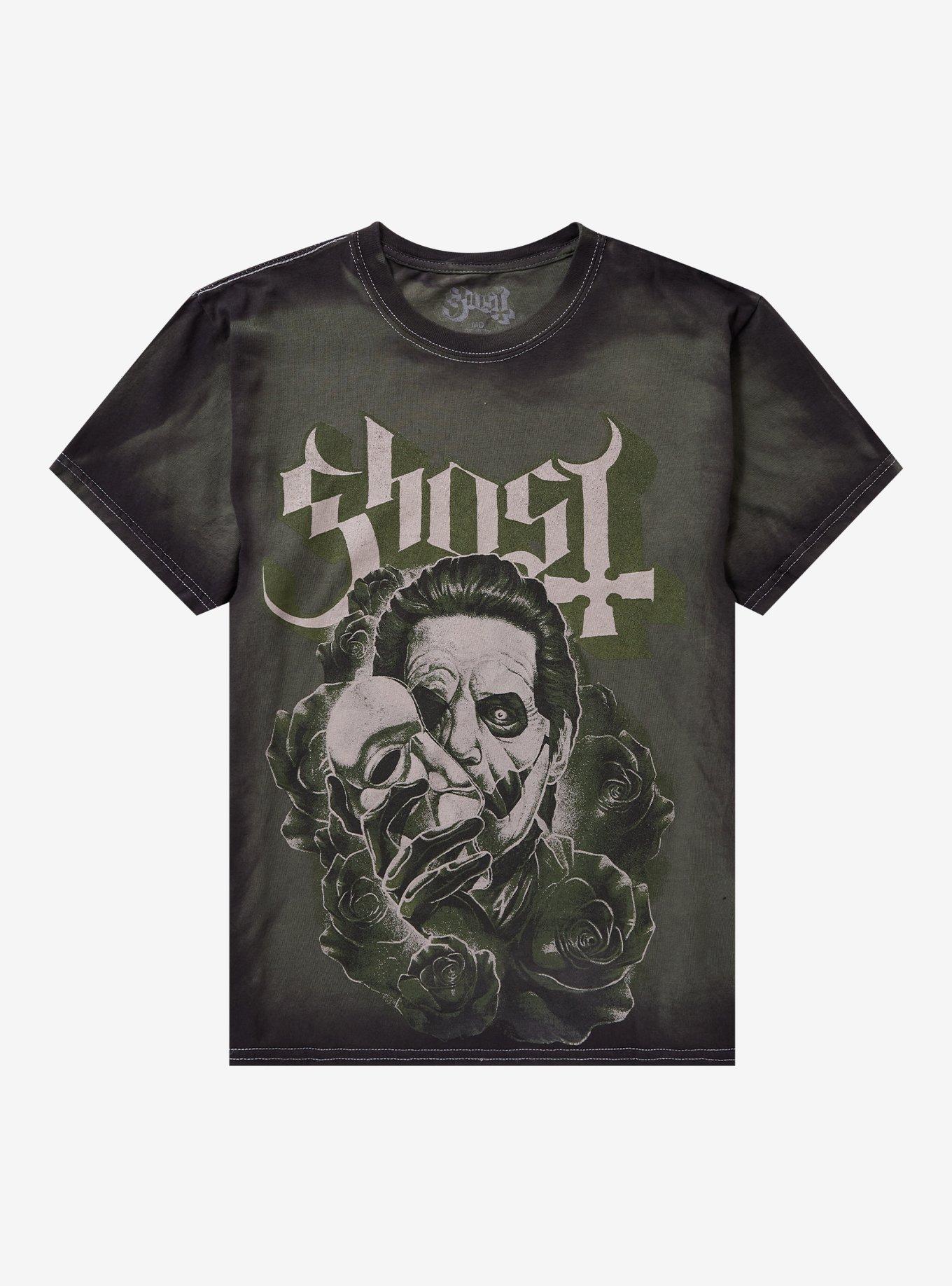 Ghost Papa Emeritus Mask Seam Spray Girls T Shirt T Shirt Comfort Fit Urban Look