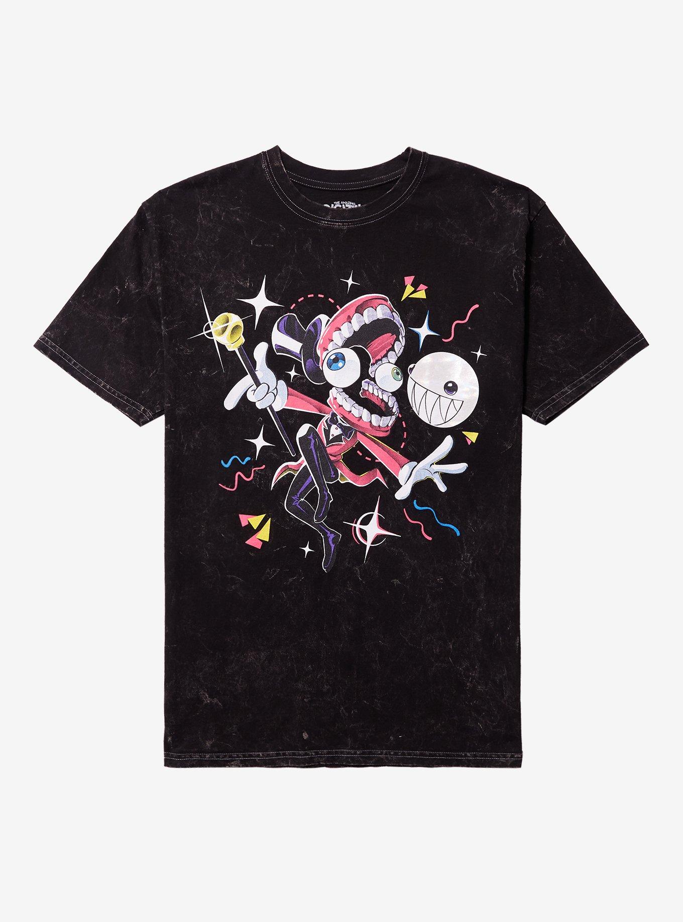 The Amazing Digital Circus Caine Dark Wash T Shirt T Shirt Minimal Style
