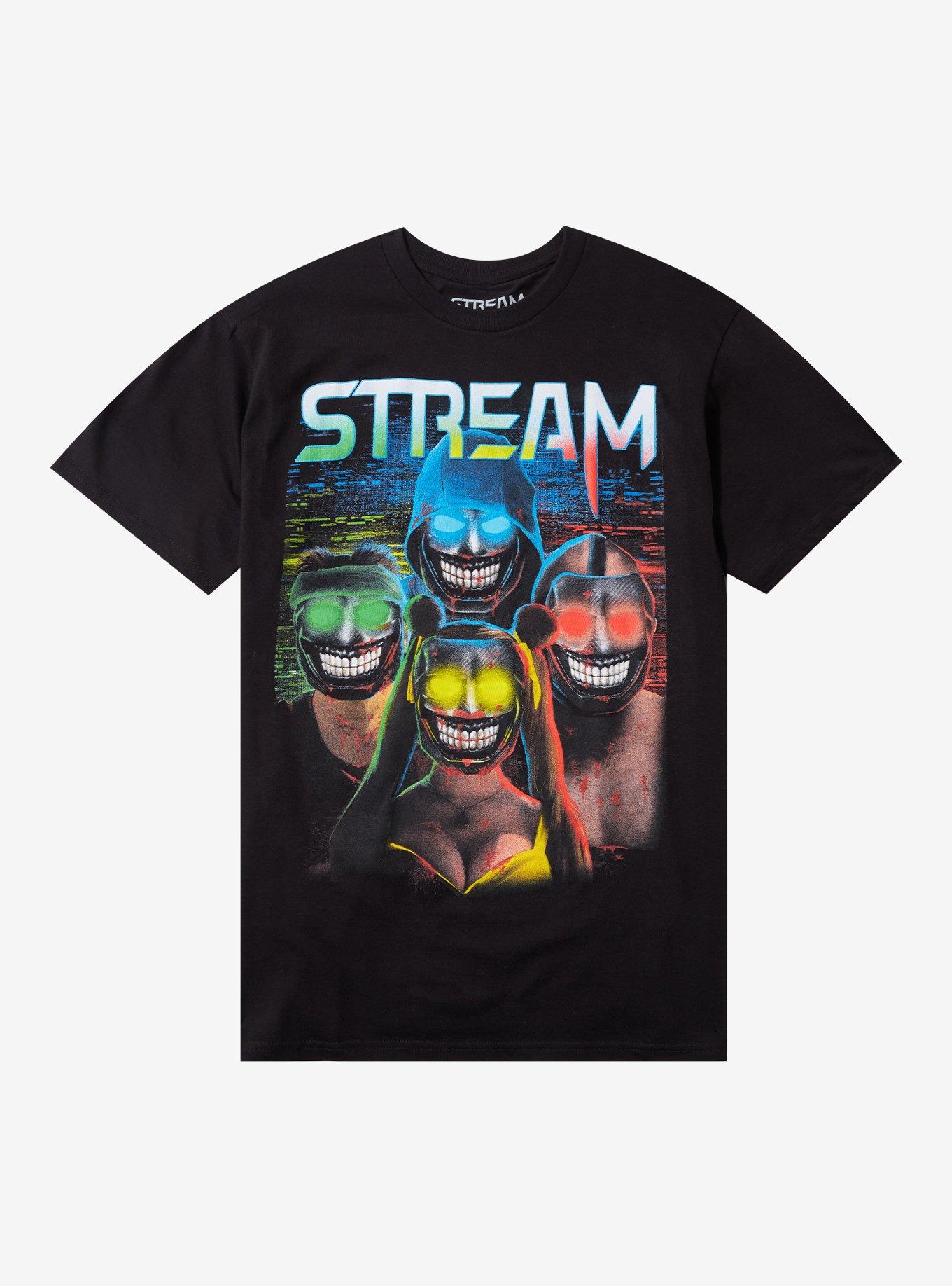 Stream Masked Killers T Shirt T Shirt Streetwear Style Modern Aesthetic