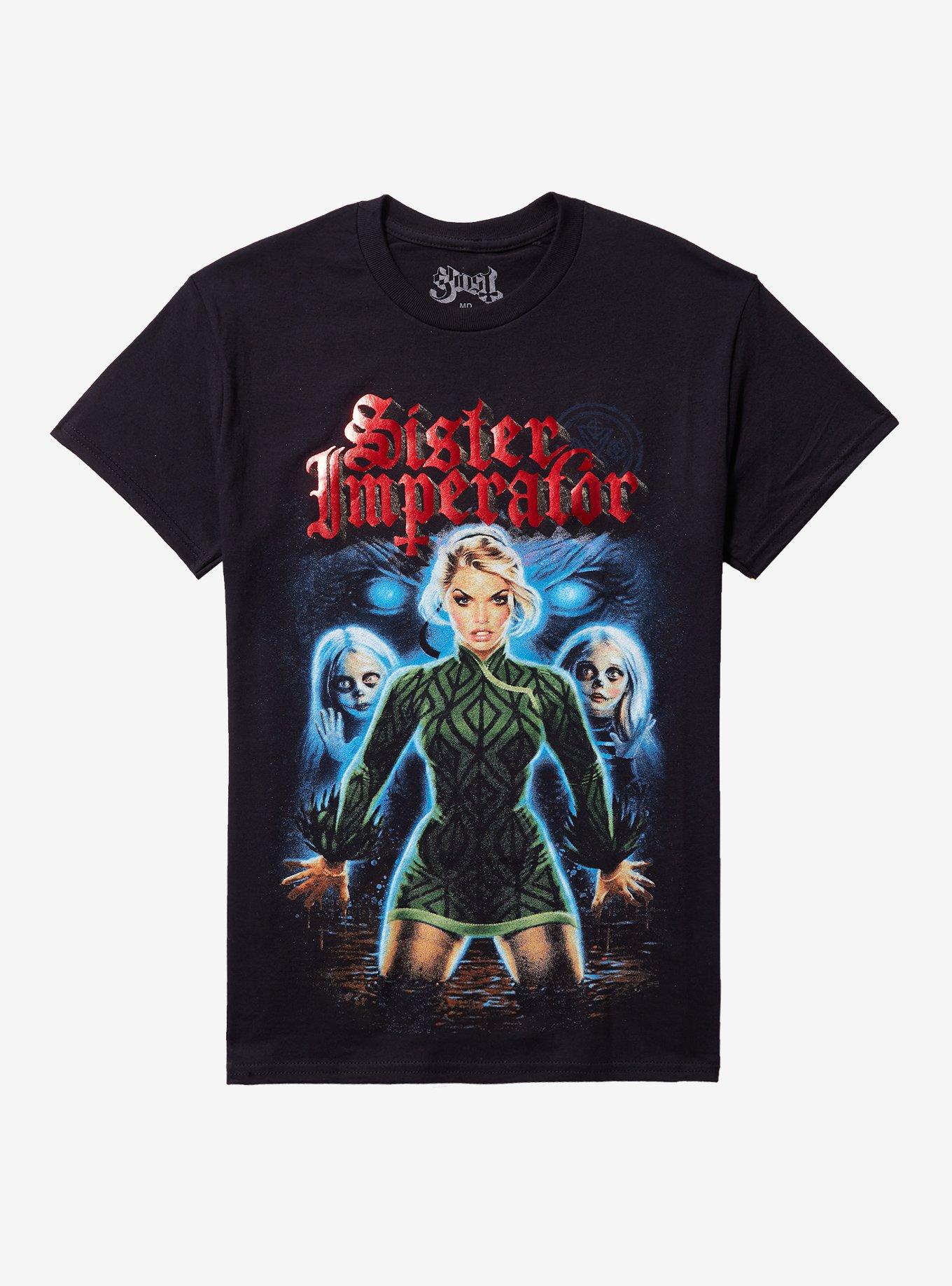 Ghost Sister Imperator Portrait T Shirt T Shirt Streetwear Style Esports Vibe