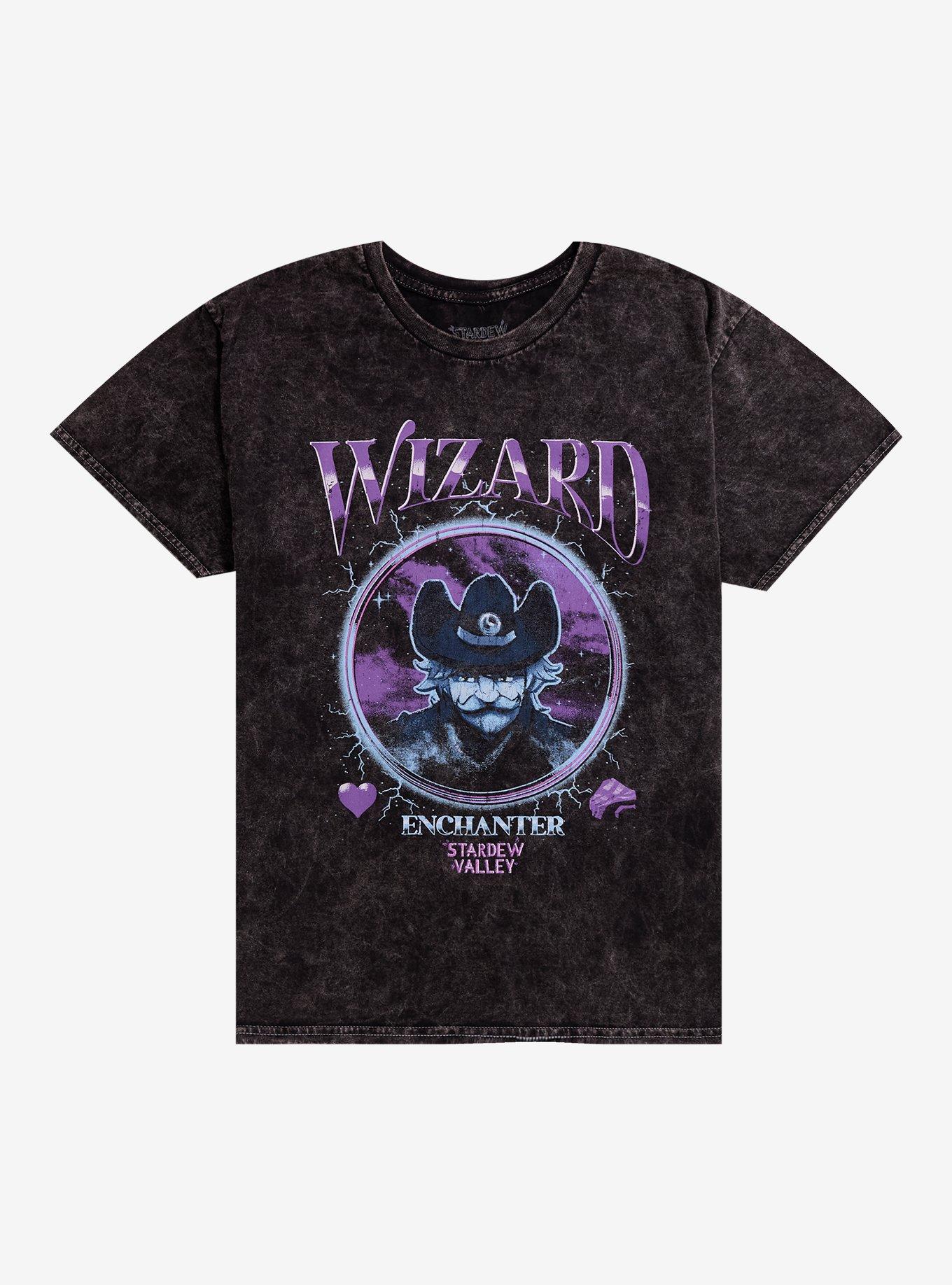 Stardew Valley Wizard Mineral Wash Girls T Shirt T Shirt High Search Demand Gift Ready