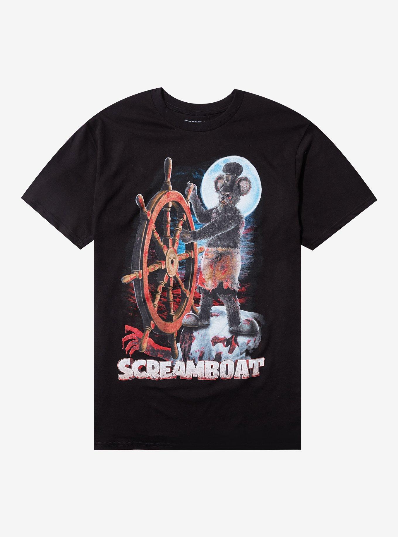 Screamboat Mouse Captain T Shirt T Shirt Trending US Gift Ready