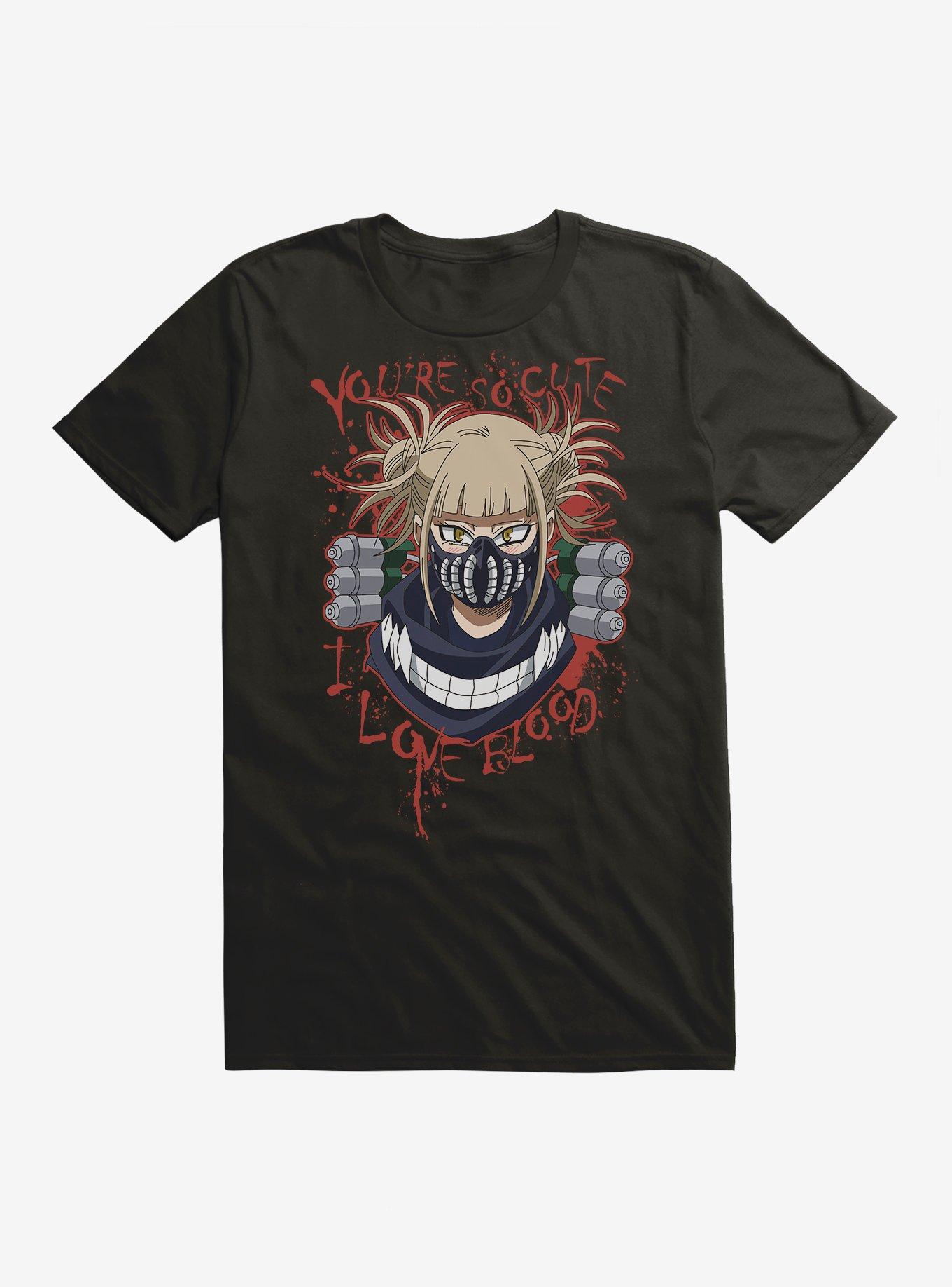 My Hero Academia Toga Cute Loves Blood Extra Soft T Shirt T Shirt Premium Print Daily Wear