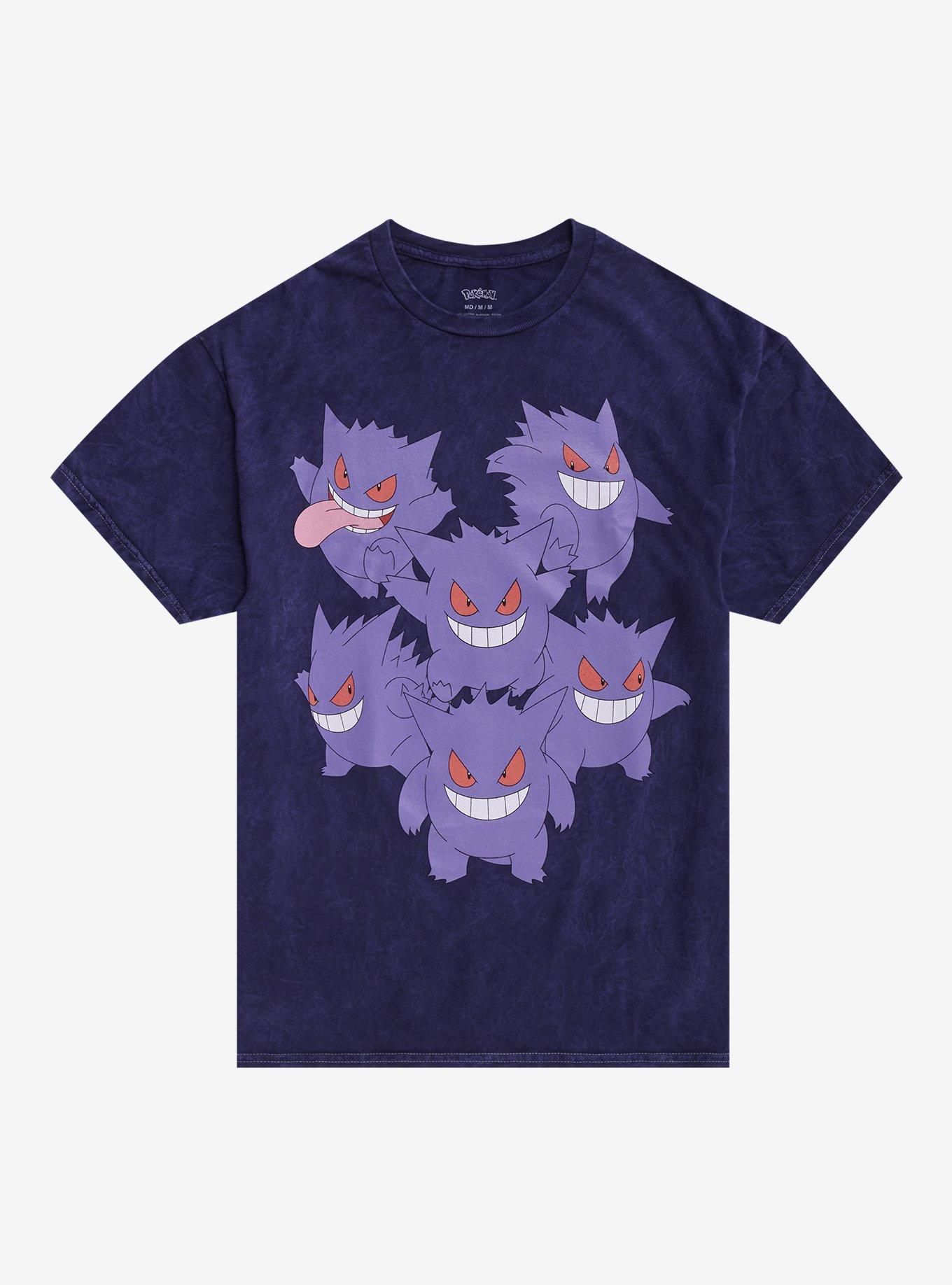 Gengar Group Dark Wash Girls T Shirt T Shirt High Search Demand Daily Wear