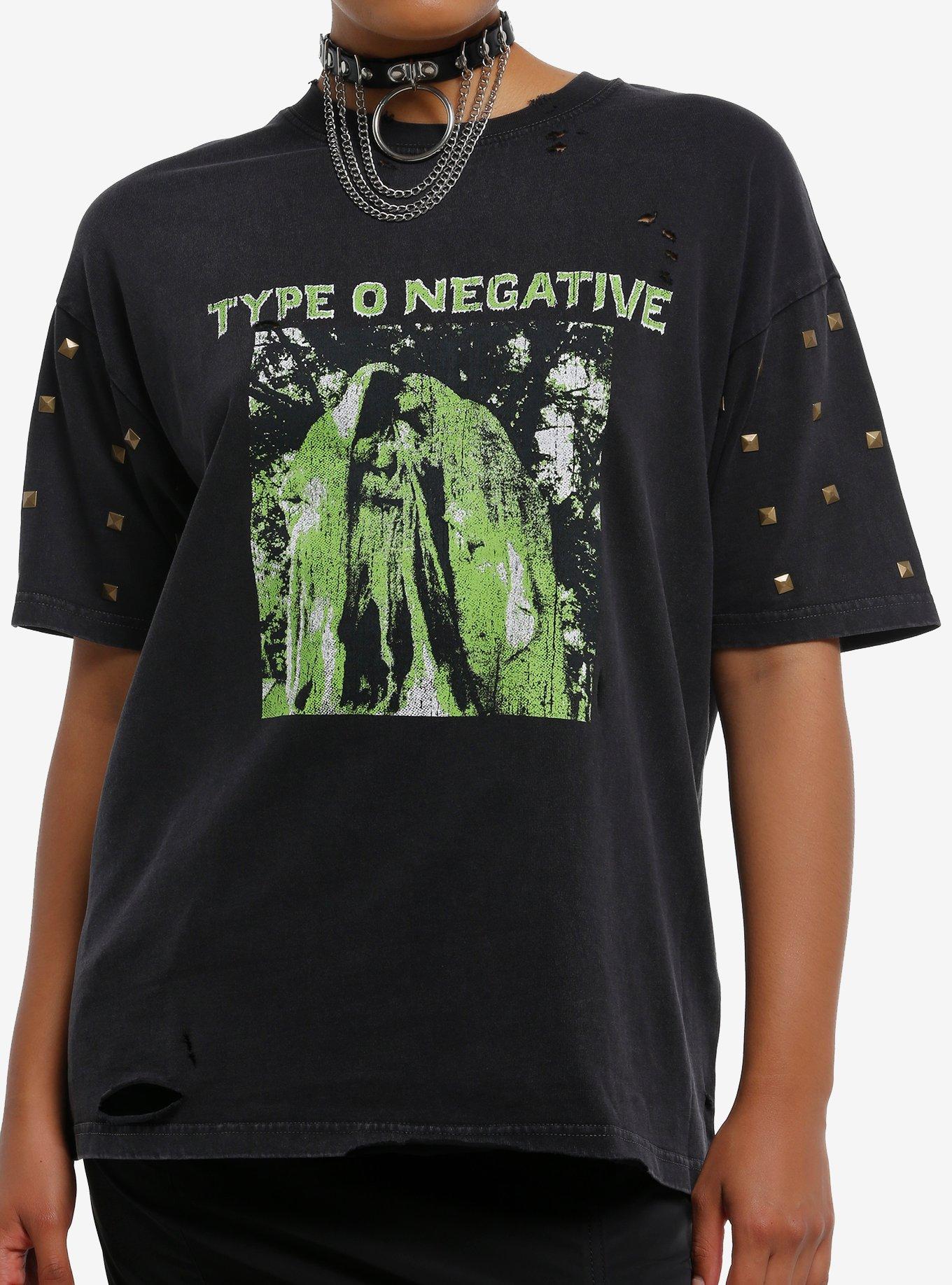 Type O Negative Studded Distressed T Shirt T Shirt High Search Demand Graphic Style