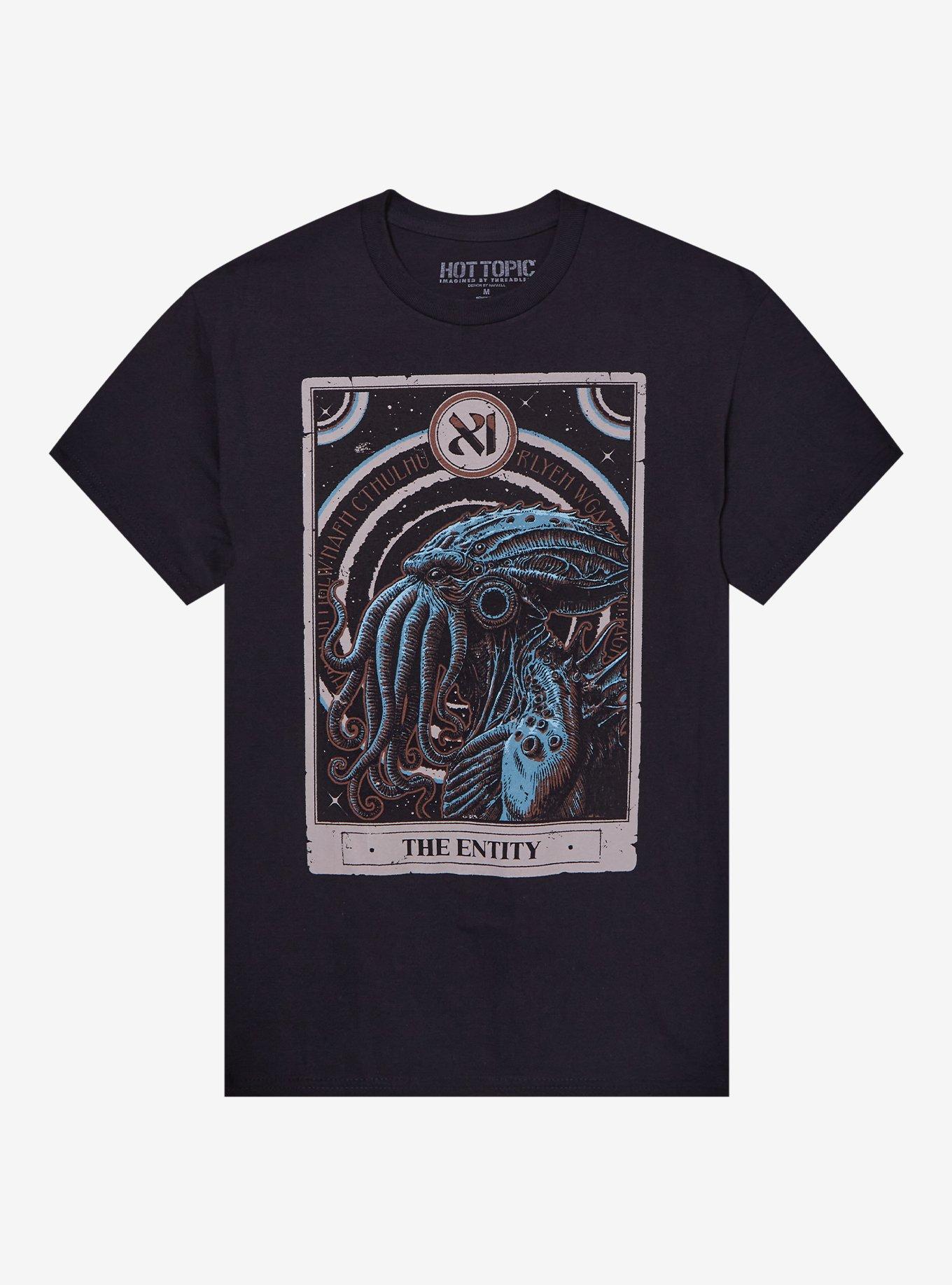The Entity Tarot Card T Shirt By Hafaell T Shirt Premium Print Gift Ready