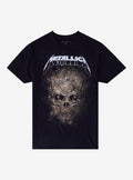Metallica Splattered Demon Skull T Shirt T Shirt Premium Print Daily Wear