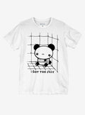 Panda Got Too Silly Girls T Shirt By Square Studios T Shirt Premium Print Daily Wear