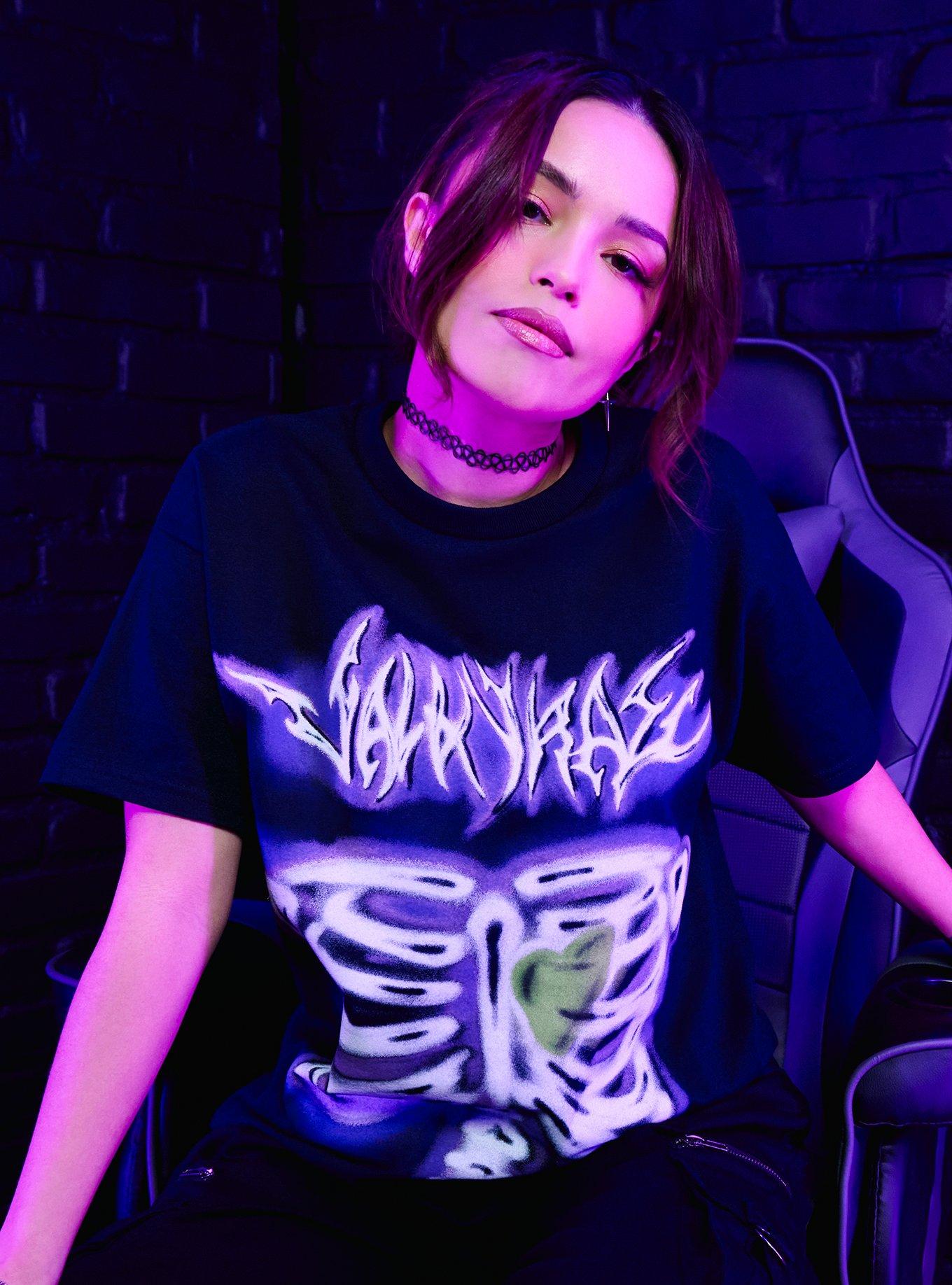 Valkyrae Rib Cage T Shirt T Shirt High Search Demand Daily Wear