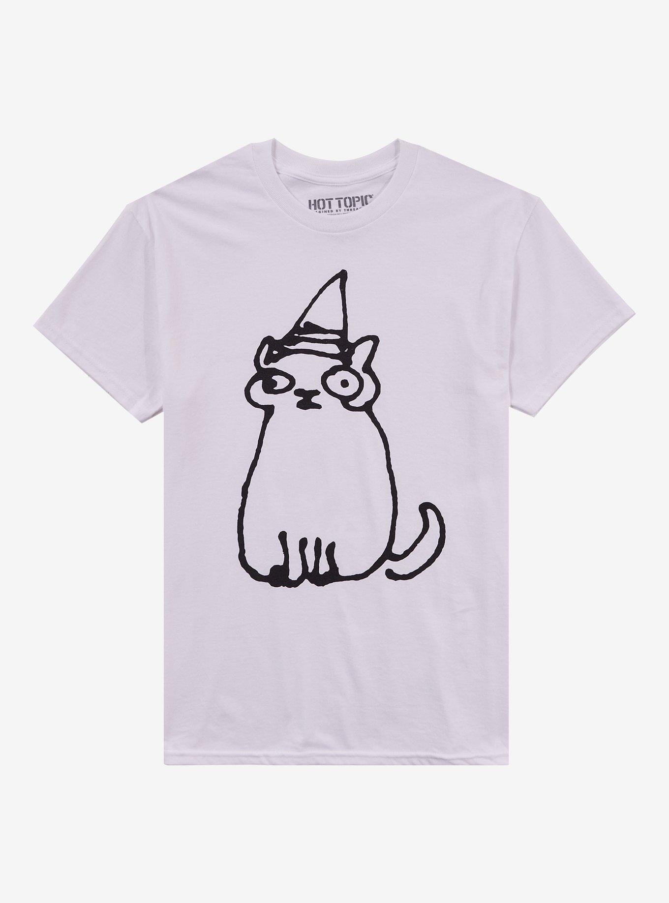 Wizard Cat Doodle T Shirt By Lemon Yeti T Shirt Streetwear Style Gamer Style