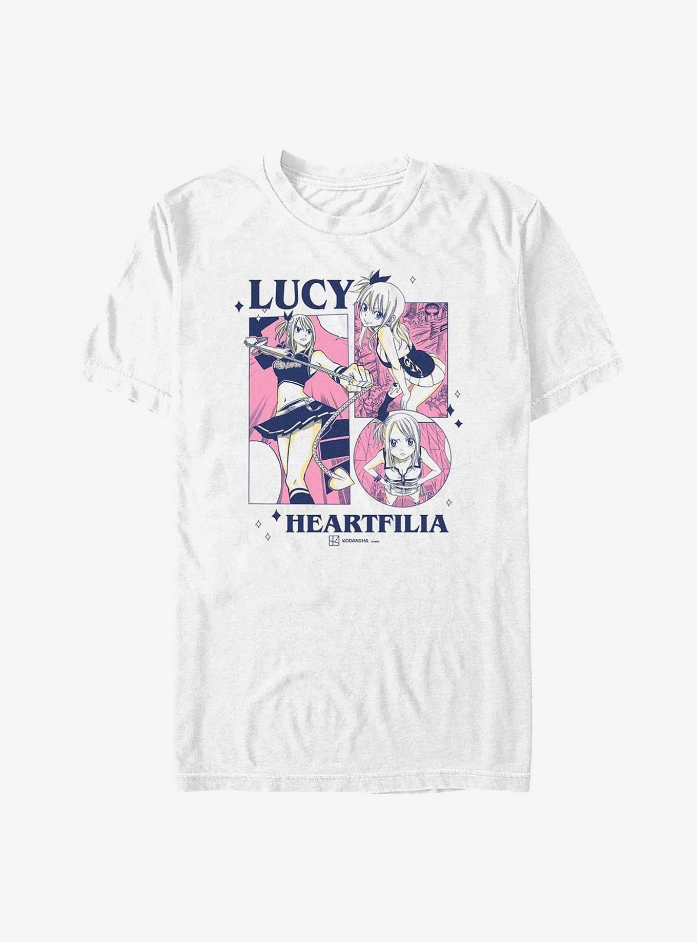 Fairy Tail Lucy T Shirt T Shirt Streetwear Style Daily Wear