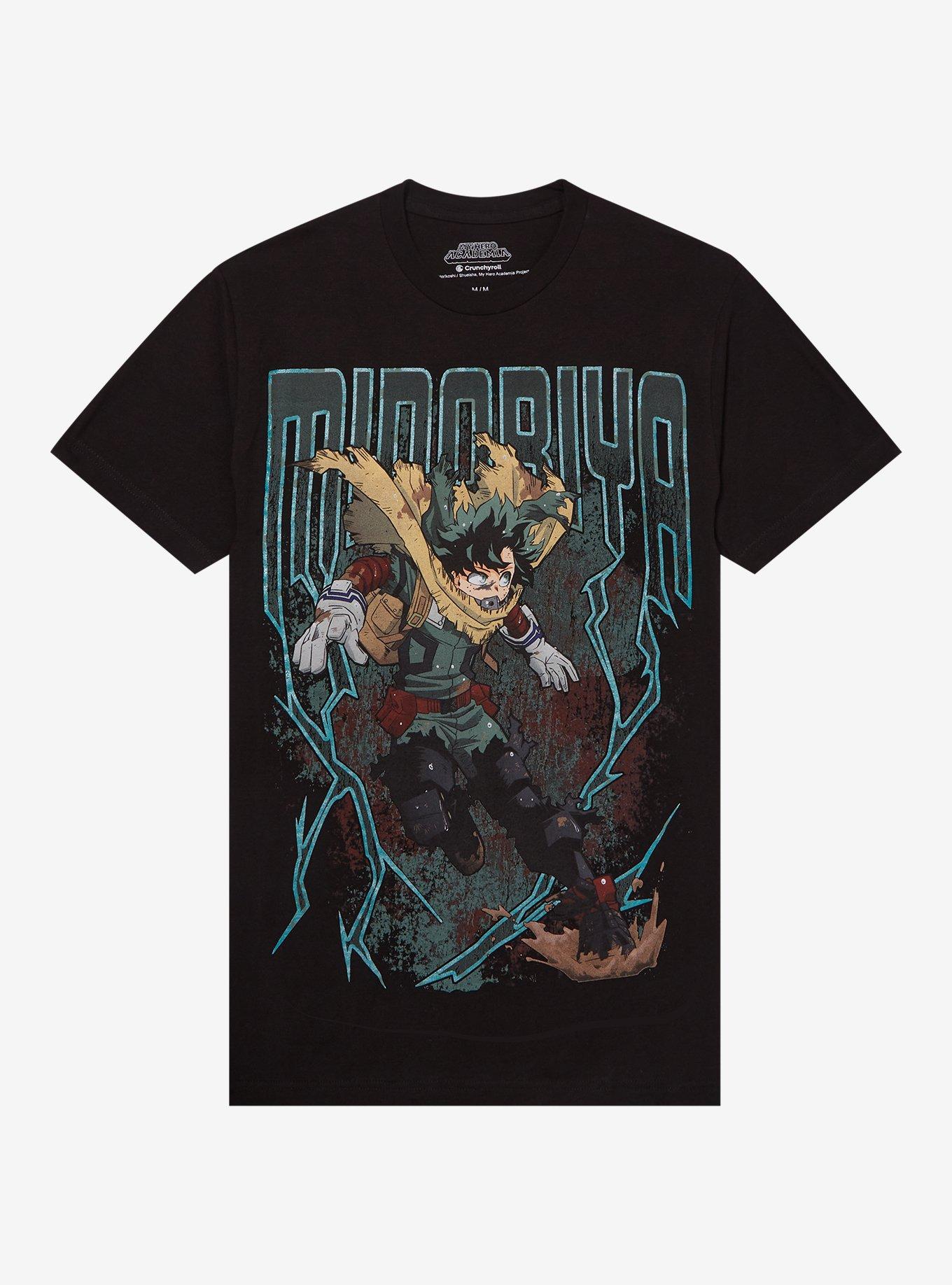 My Hero Academia Midoriya Blackwhip T Shirt T Shirt Viral TikTok Esports Vibe