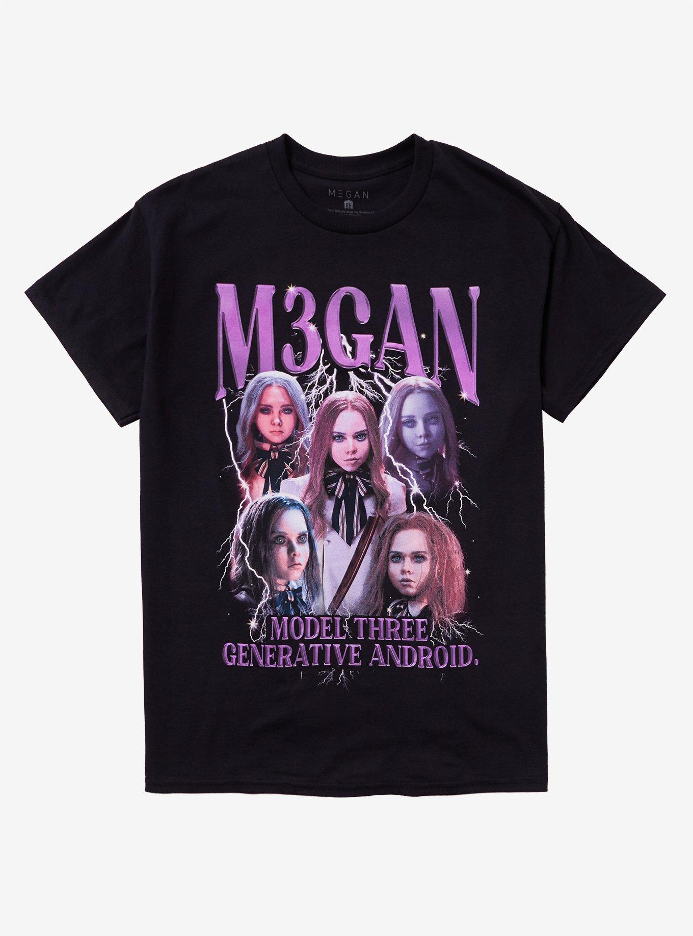 M3GAN 2 0 Collage T Shirt T Shirt Trending US Modern Aesthetic