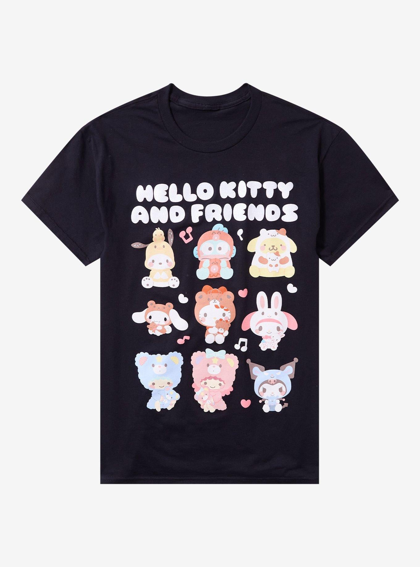 Hello Kitty And Friends Costume Glitter Girls T Shirt T Shirt Comfort Fit Gift Ready