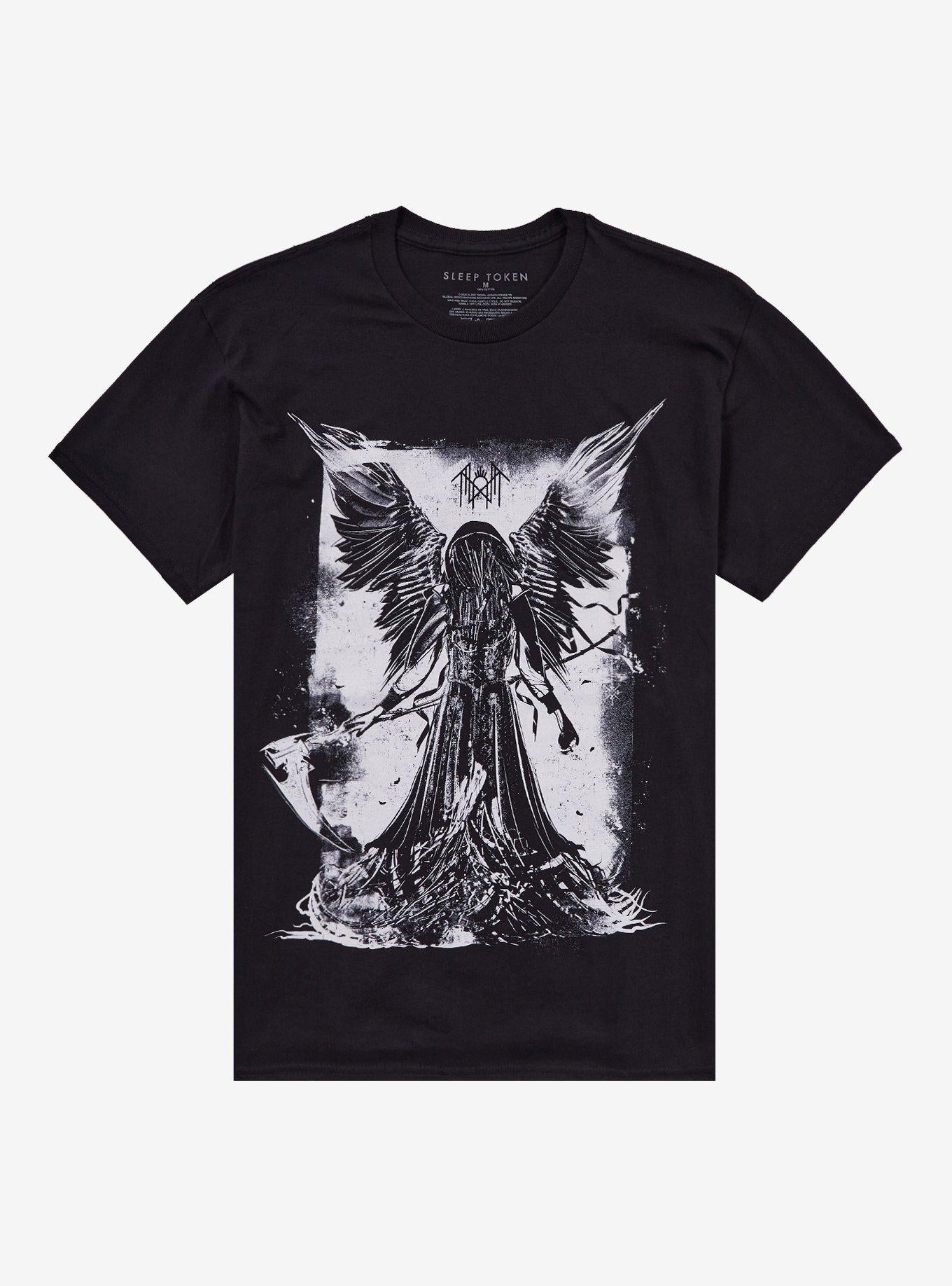 Sleep Token Angel Scythe T Shirt T Shirt Comfort Fit Gamer Style
