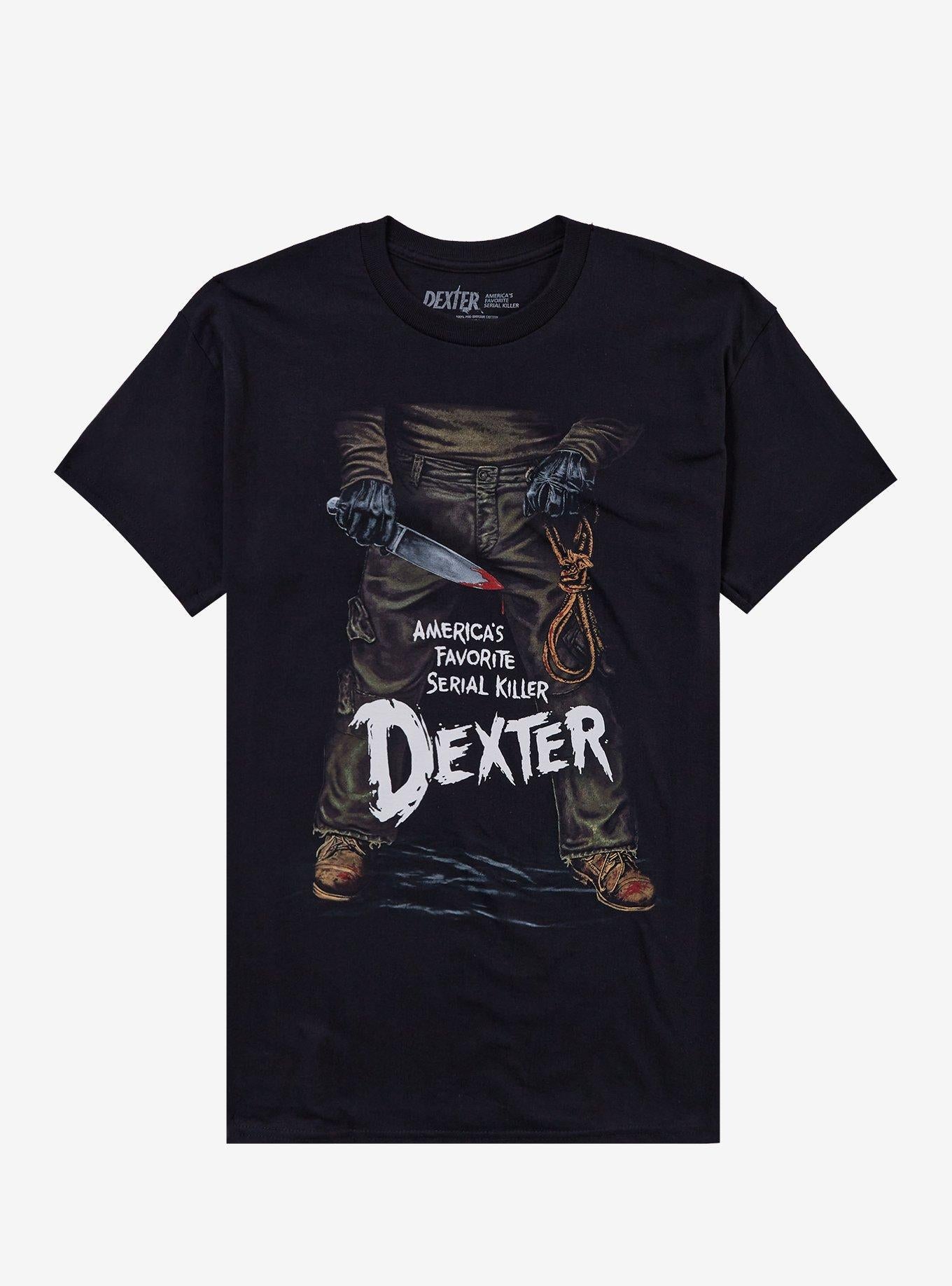 Dexter America s Favorite Serial Killer T Shirt By Fright Rags T Shirt High Search Demand Esports Vibe