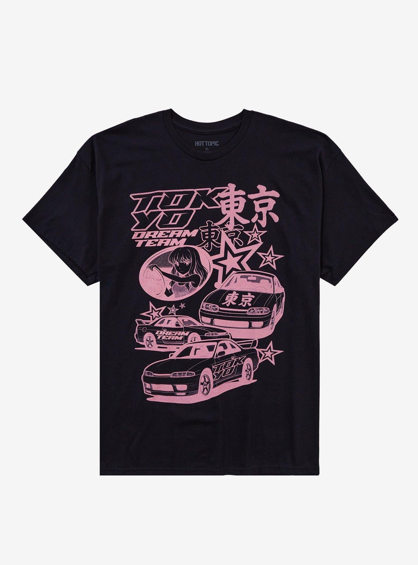 Pink Car Collage Girls T Shirt T Shirt Premium Print Daily Wear