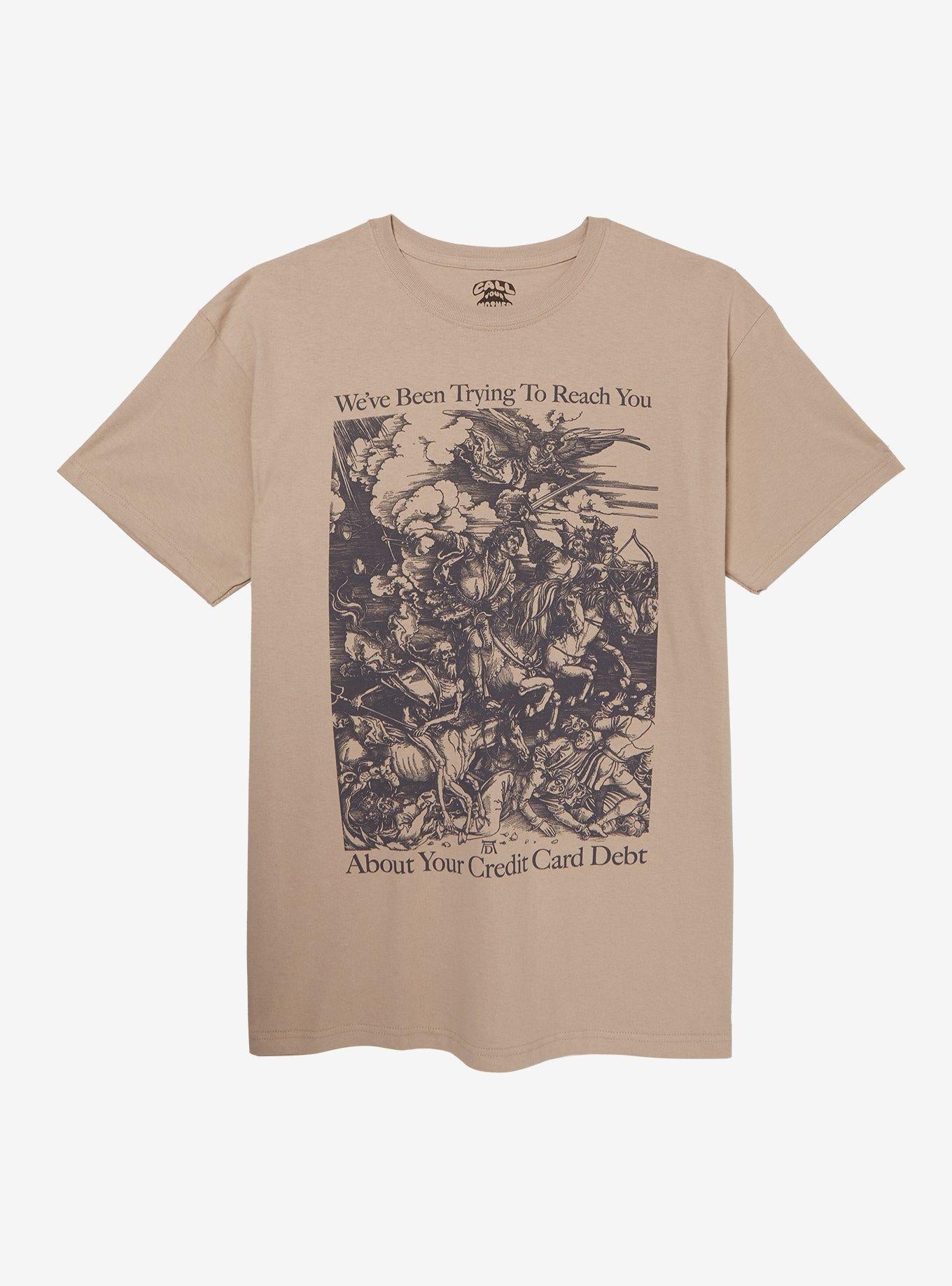 Galloping Soldiers Credit Card Debt T Shirt By Call Your Mother T Shirt Premium Print Daily Wear