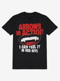 Arrows In Action Vampire Bite T Shirt Hot Topic Exclusive T Shirt US Market