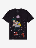 My Hero Academia Deku Flower Petals T Shirt T Shirt Minimal Style