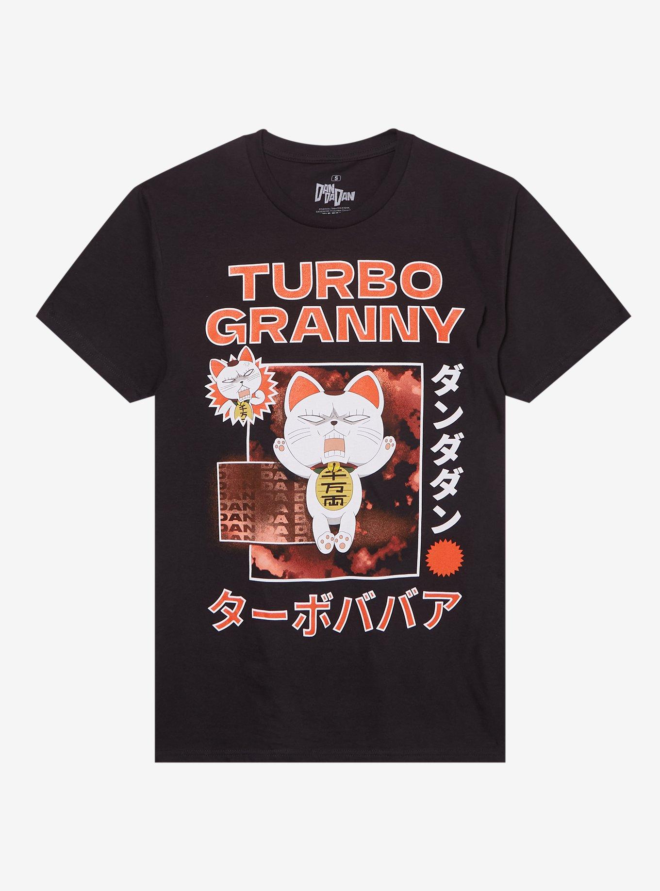 Dandadan Turbo Granny T Shirt T Shirt High Search Demand Gamer Style