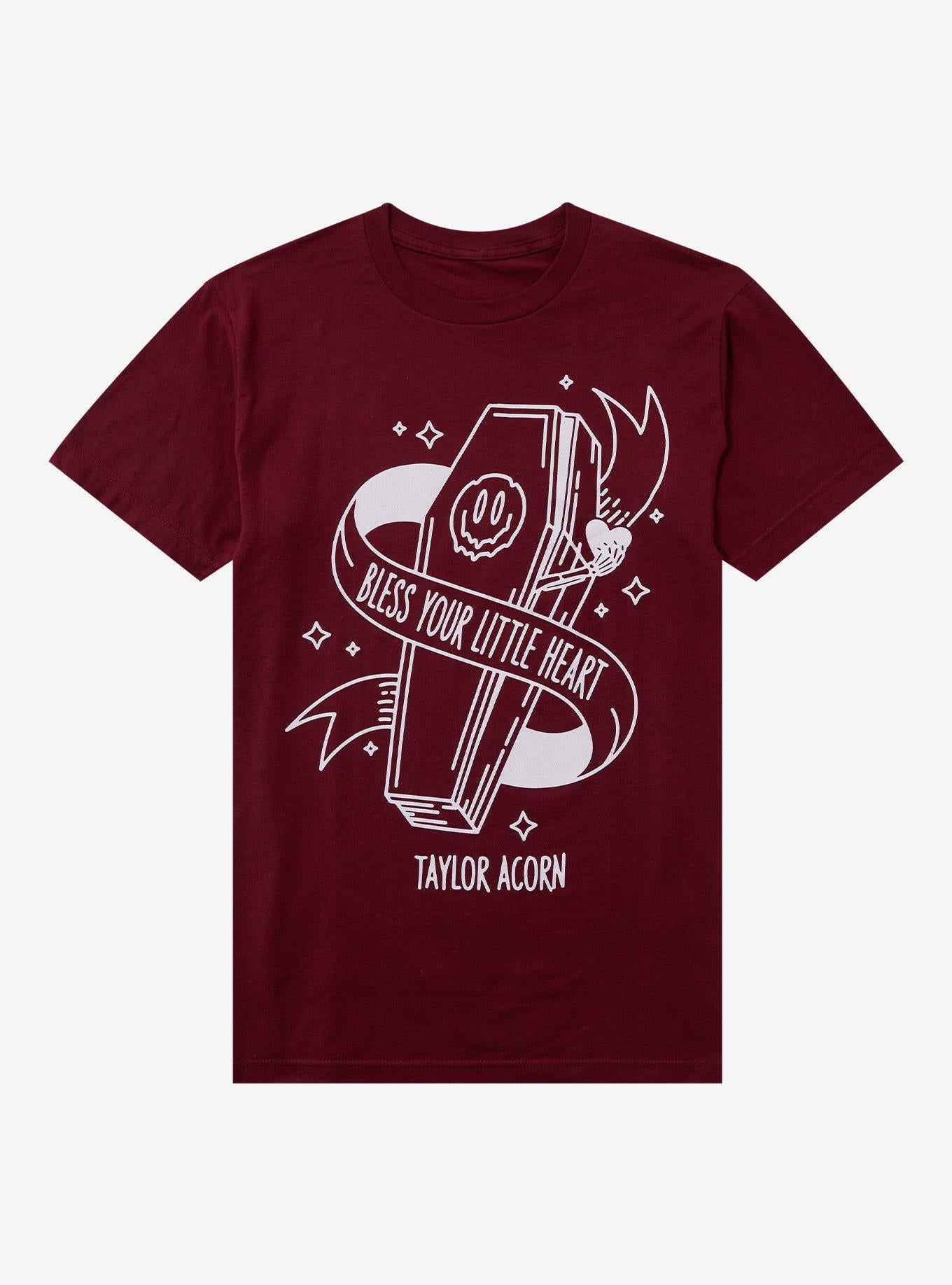 Taylor Acorn Bless Your Little Heart Coffin T Shirt T Shirt Premium Print Graphic Style