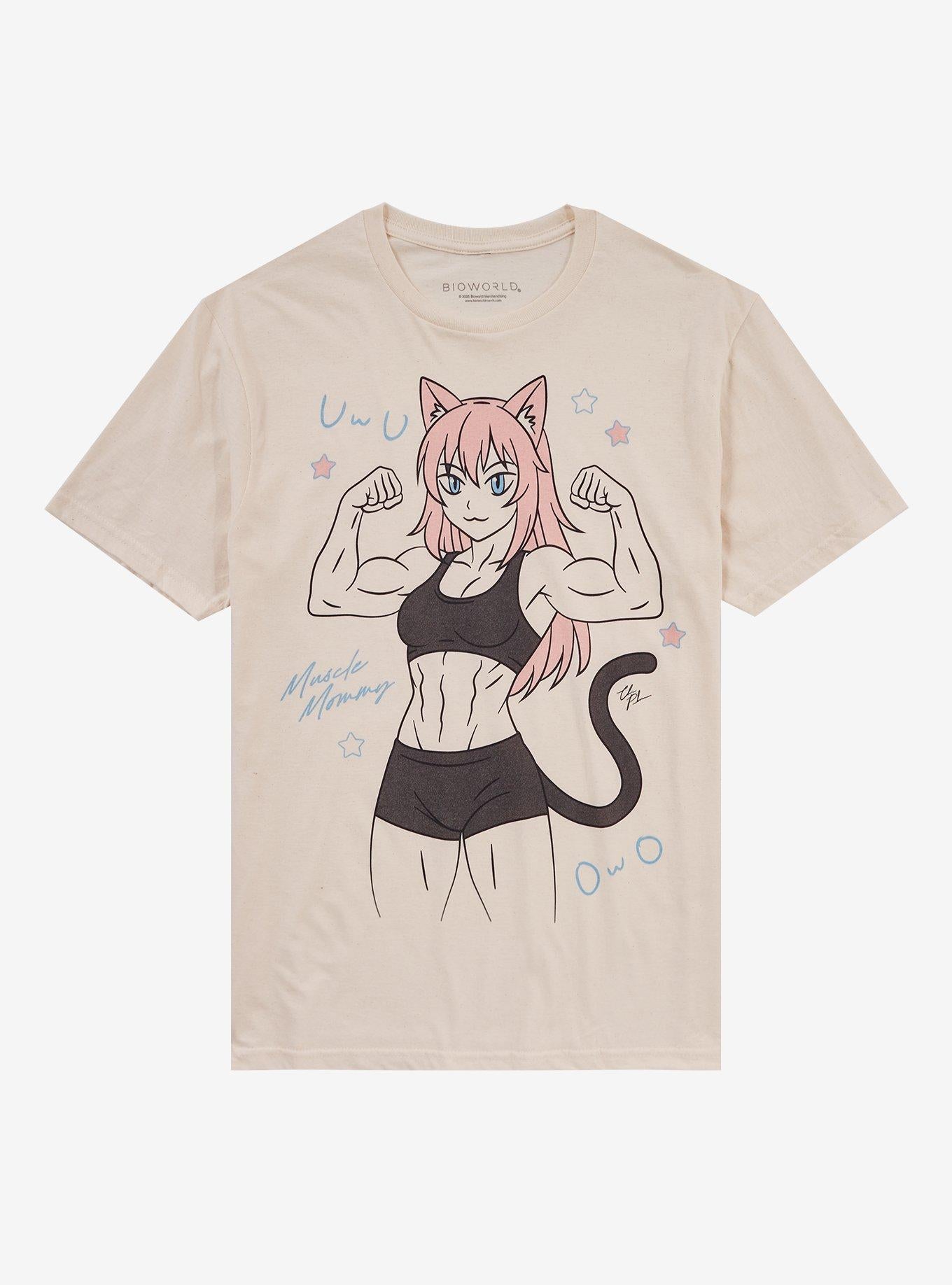 Muscle Mommy T Shirt T Shirt Viral TikTok Graphic Style