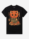 Cat O Lanterns T Shirt By PPMid T Shirt Comfort Fit Urban Look