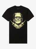 Rock Rebel Universal Monsters Frankenstein Glow In The Dark T Shirt T Shirt Viral TikTok Daily Wear