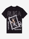 BLEACH Rukia Name Frame T Shirt T Shirt Premium Print Daily Wear