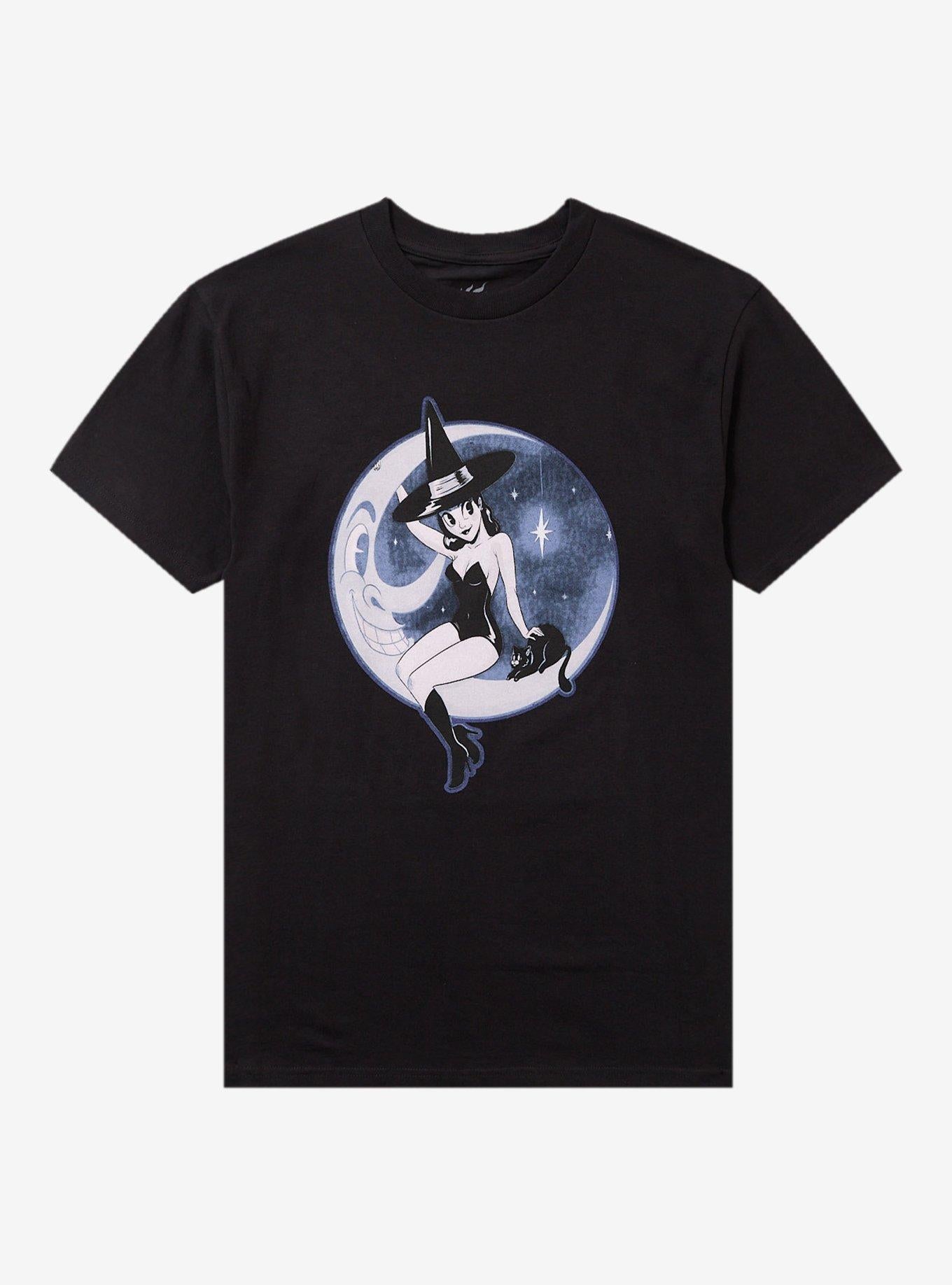 Spicy Donut Moon Witch T Shirt T Shirt Premium Print Modern Aesthetic