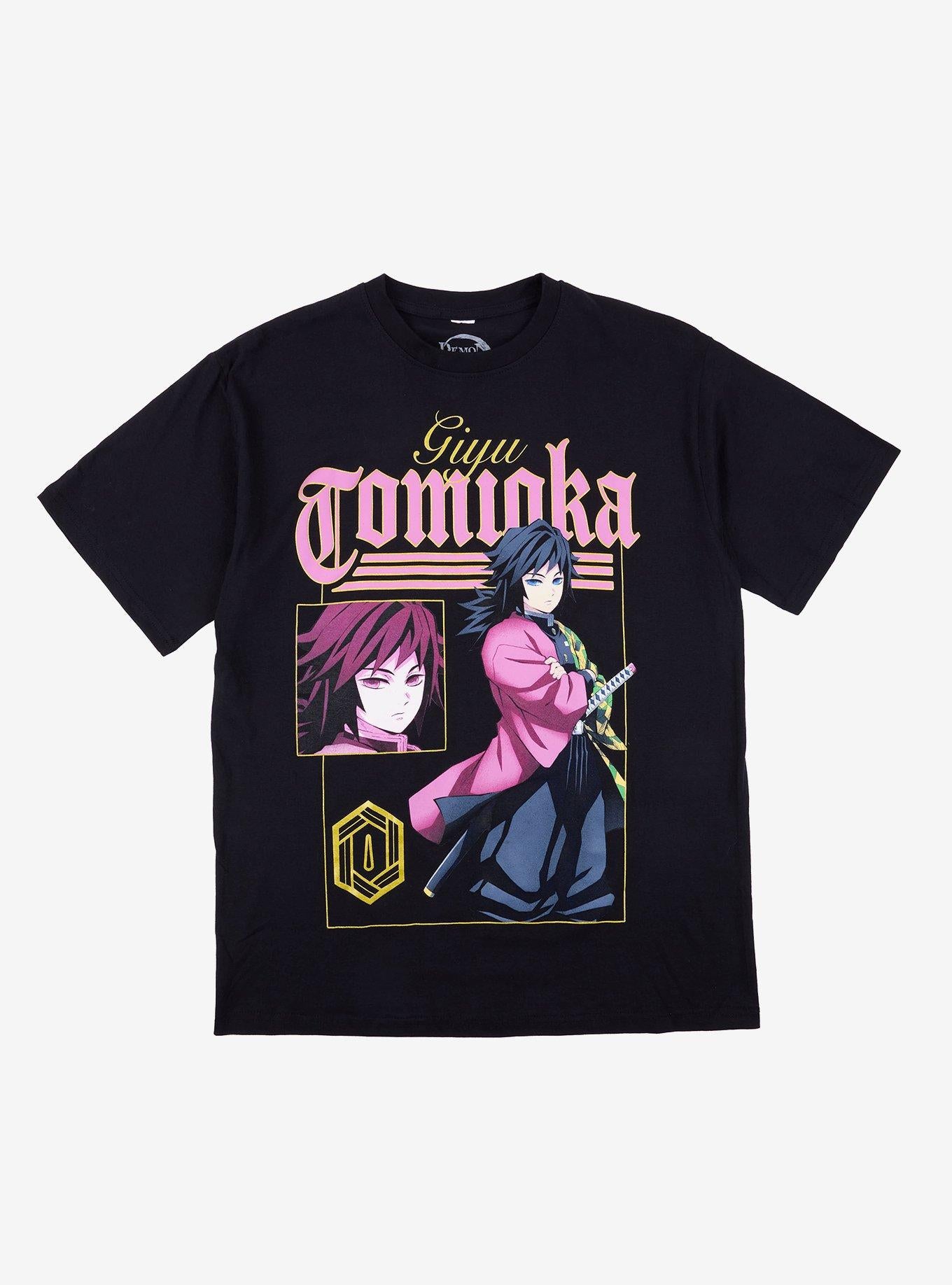 Demon Slayer Kimetsu No Yaiba Giyu Tomioka Girls T Shirt T Shirt Gift Ready