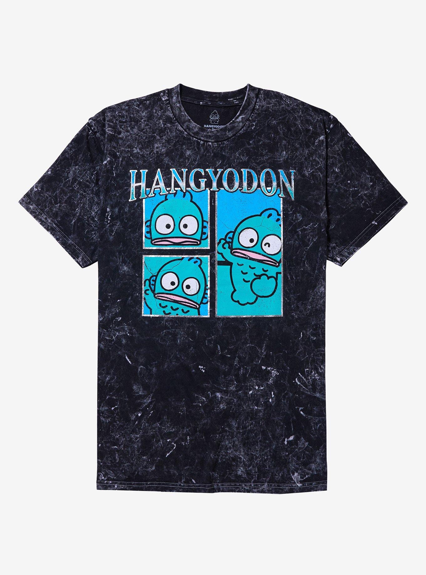 Hangyodon Silver Foil Dark Wash T Shirt T Shirt Trending US Fan Art Style
