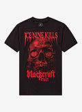 Ice Nine Kills X Blackcraft Cult Skull T Shirt T Shirt Streetwear Style Gamer Style