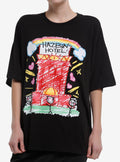 Hazbin Hotel Charlie Doodles Oversized T Shirt T Shirt Viral TikTok Gamer Style