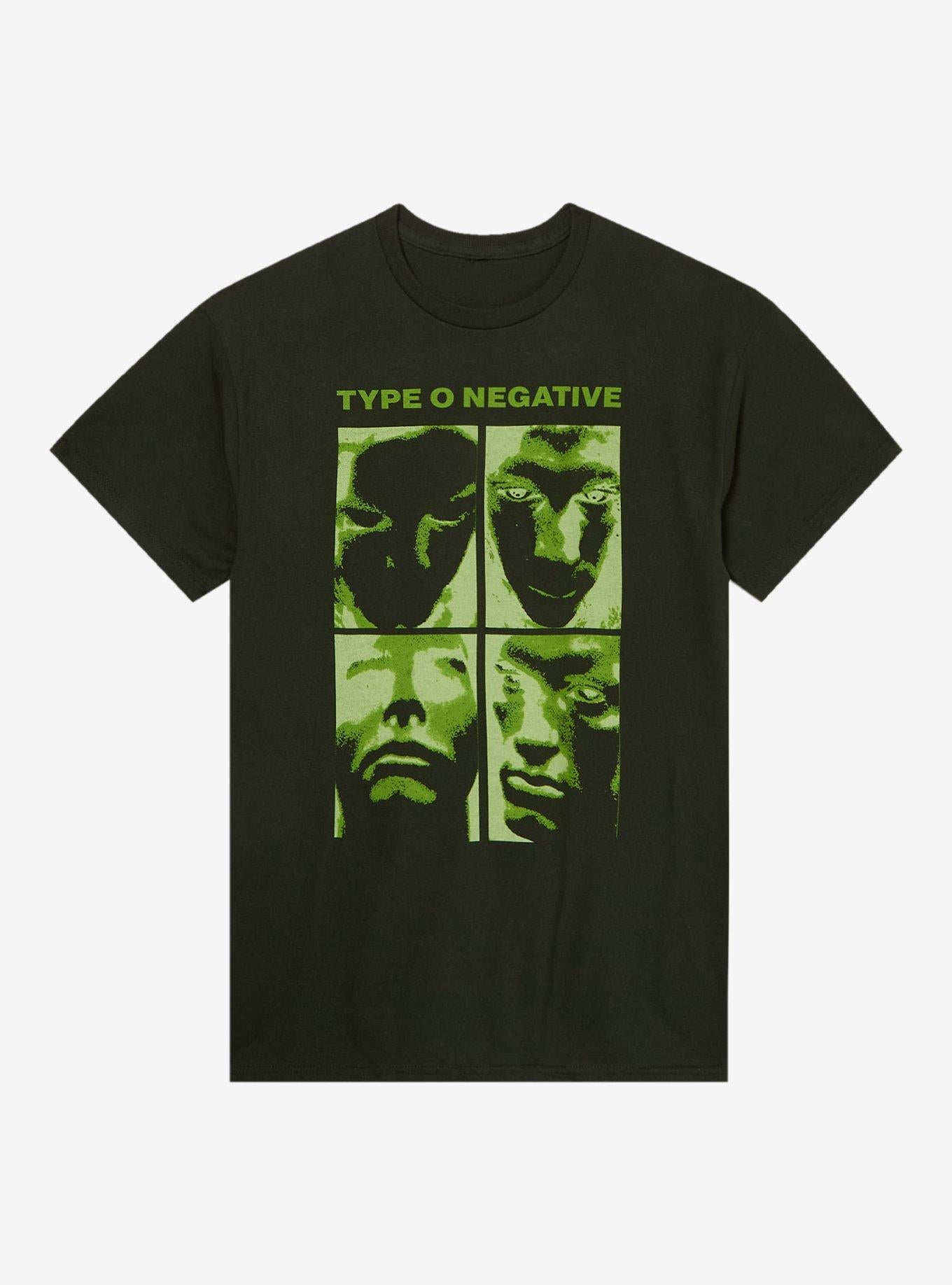 Type O Negative Green Faces Grid T Shirt T Shirt Trending US Esports Vibe