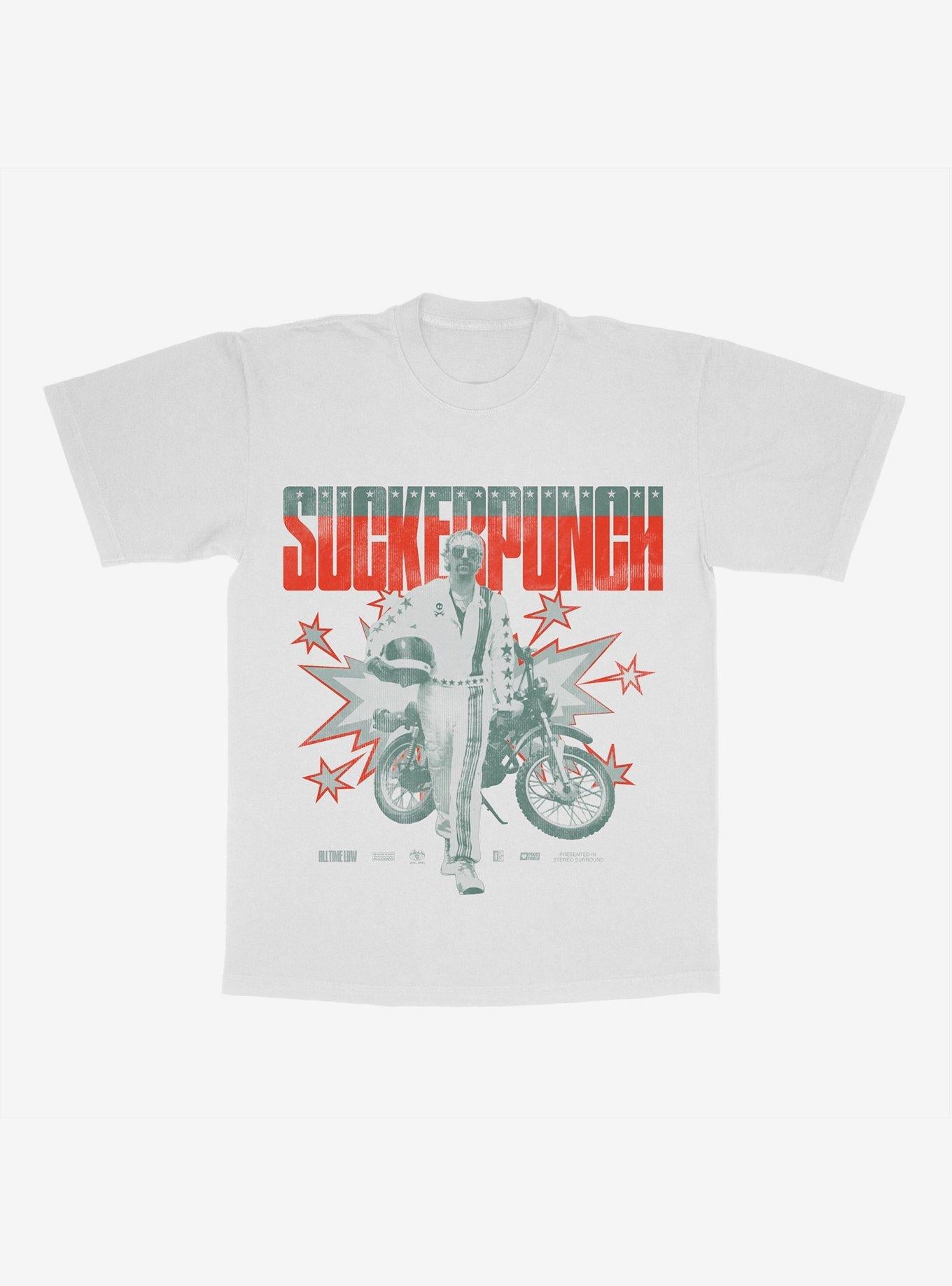 All Time Low Suckerpunch Motorcycle T Shirt T Shirt Premium Print