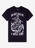 Do Not Hug Me Motorcycle T Shirt By Got Funny T Shirt Premium Print Daily Wear