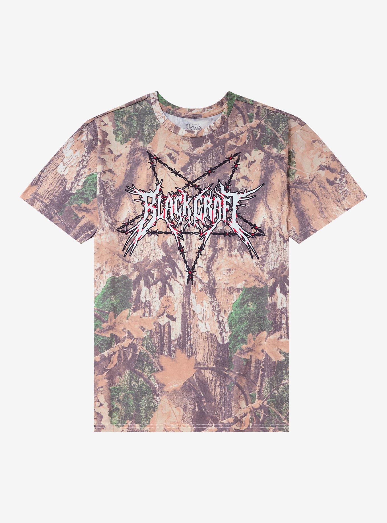 Blackcraft Tree Camouflage T Shirt T Shirt Comfort Fit Gift Ready