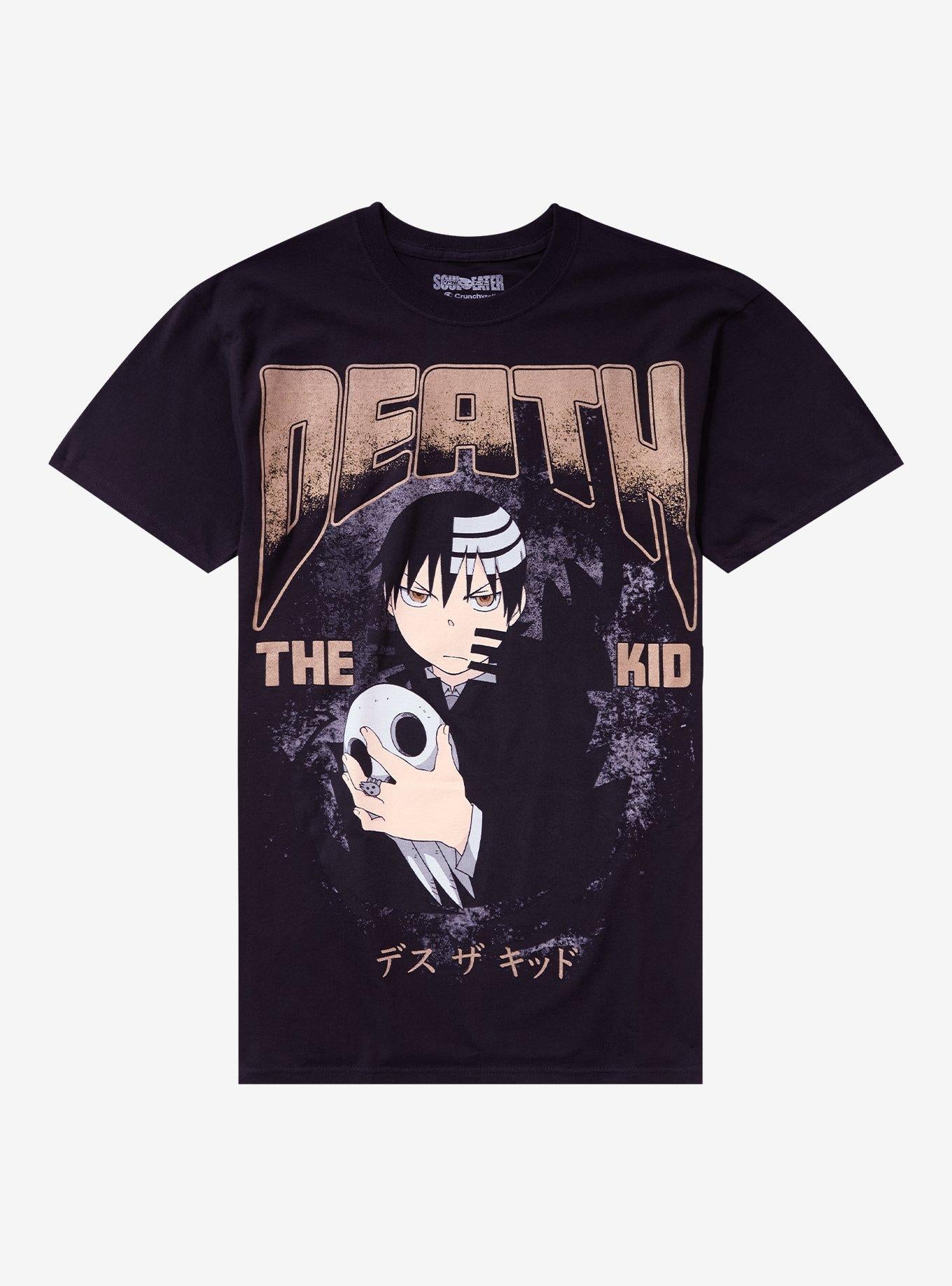 Soul Eater Death The Kid Name Portrait T Shirt T Shirt Comfort Fit Graphic Style