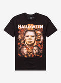 Rock Rebel Halloween II Michael Myers Collage T Shirt T Shirt Viral TikTok Modern Aesthetic