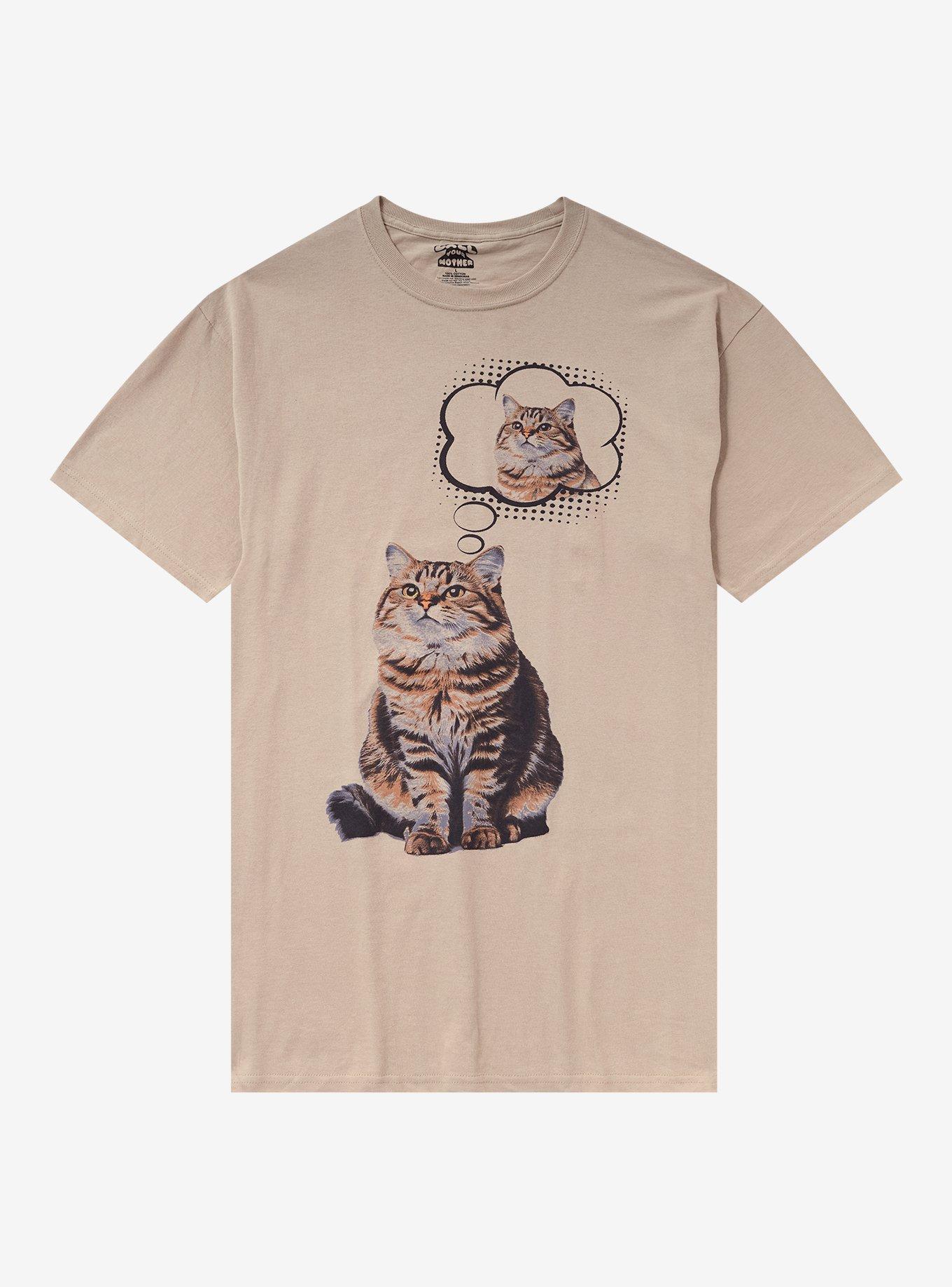 Cat Thinking About Cat T Shirt By Call Your Mother T Shirt Trending US Urban Look