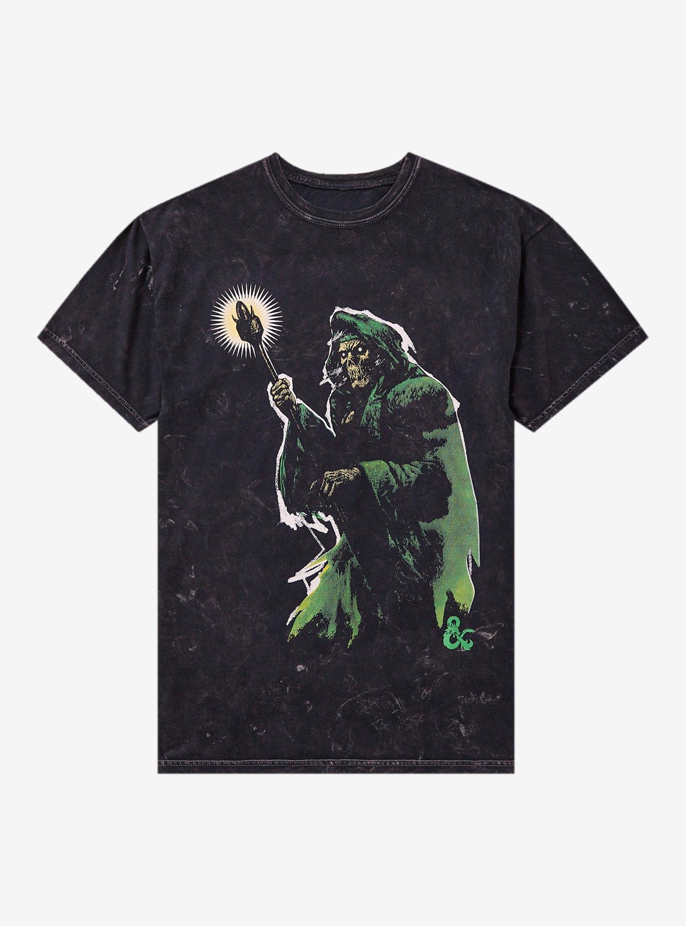 Dungeons Dragons Grim Reaper Mineral Wash T Shirt T Shirt Trending US Modern Aesthetic