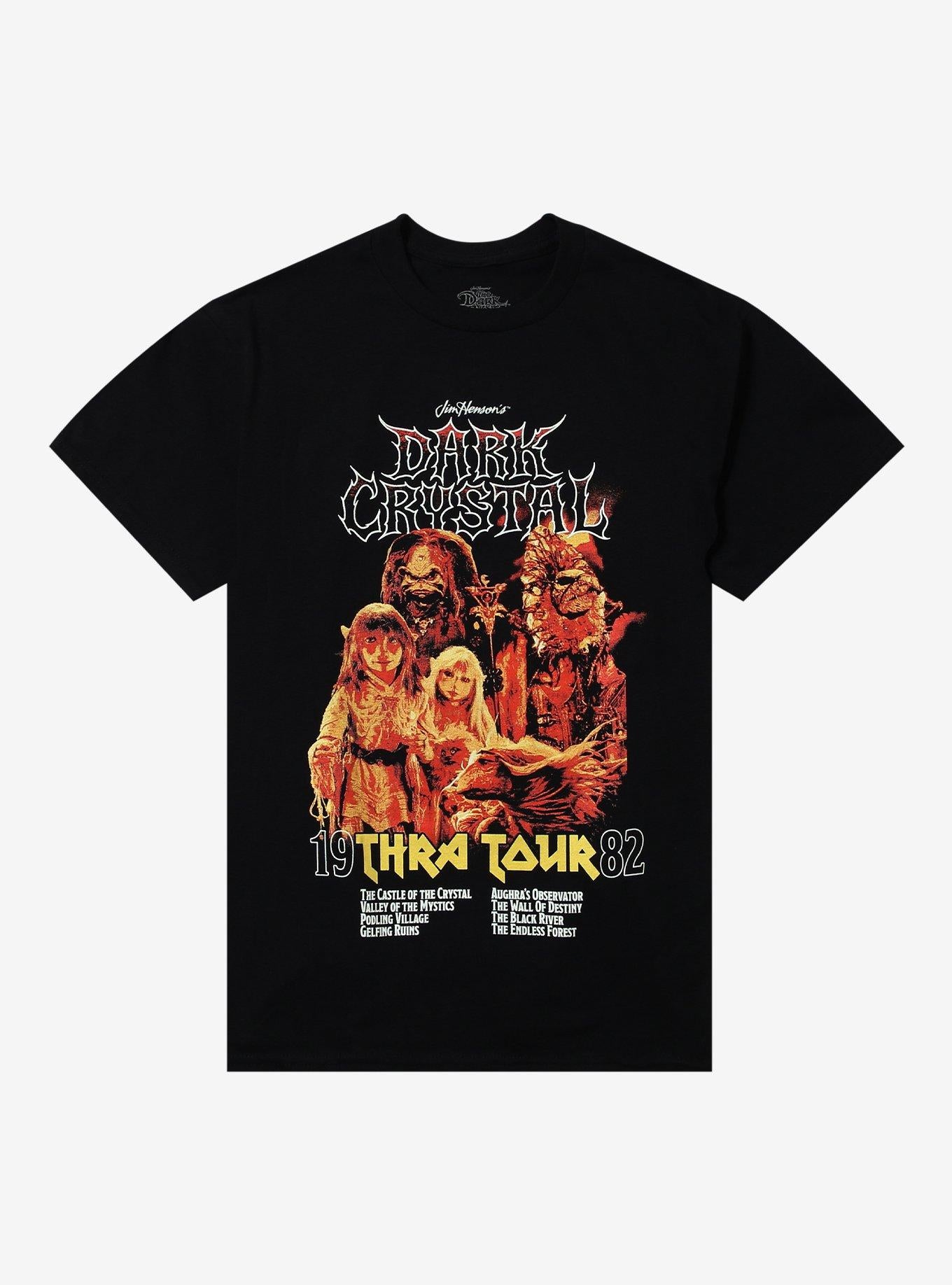 The Dark Crystal 1982 Tour T Shirt T Shirt High Search Demand Bold Graphic