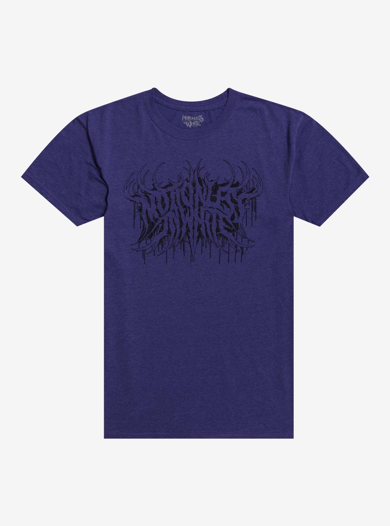 Motionless In White Purple Two Sided T Shirt T Shirt Trending US Fan Art Style