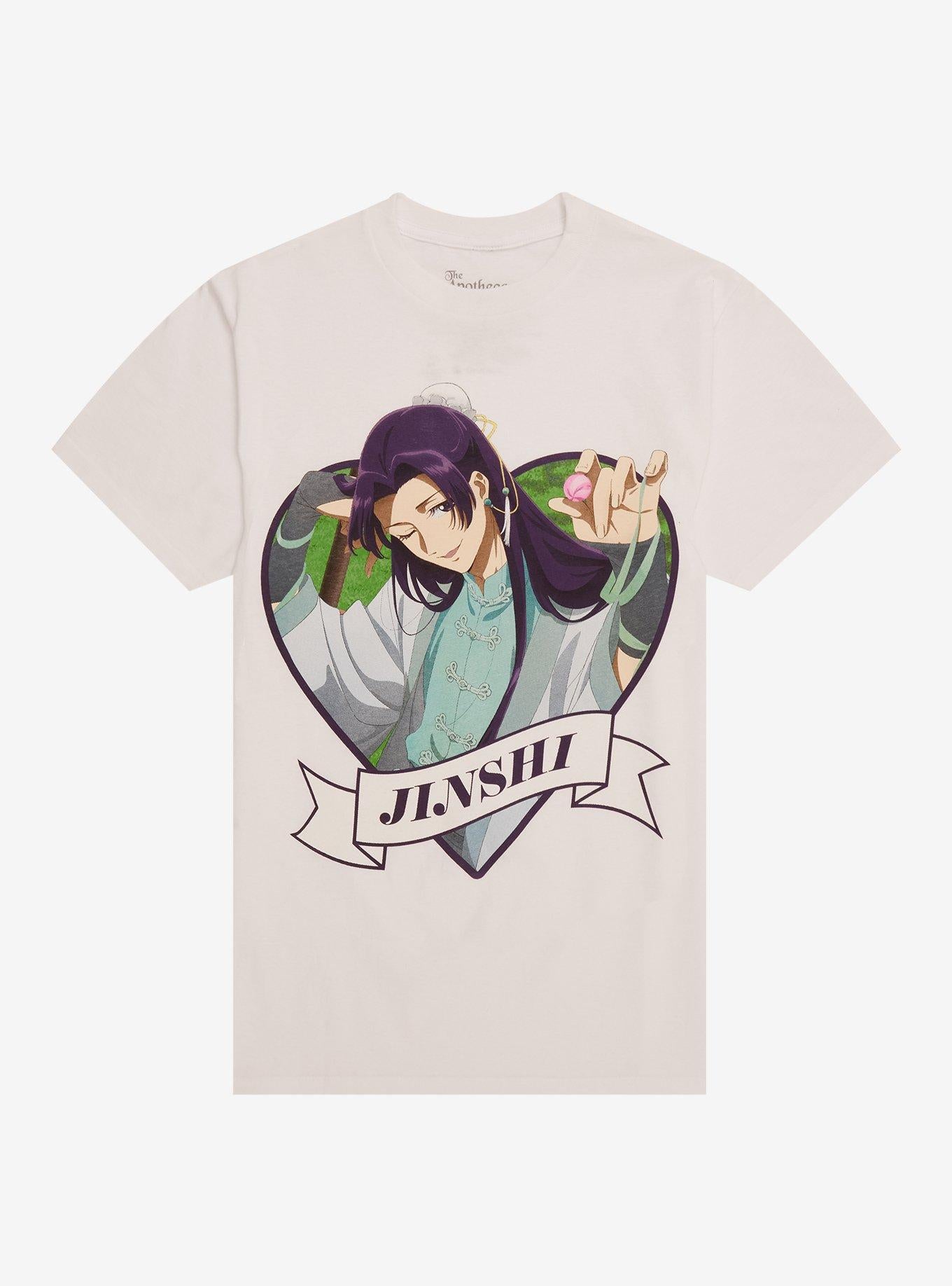 The Apothecary Diaries Jinshi Heart Portrait T Shirt T Shirt Streetwear Style Urban Look