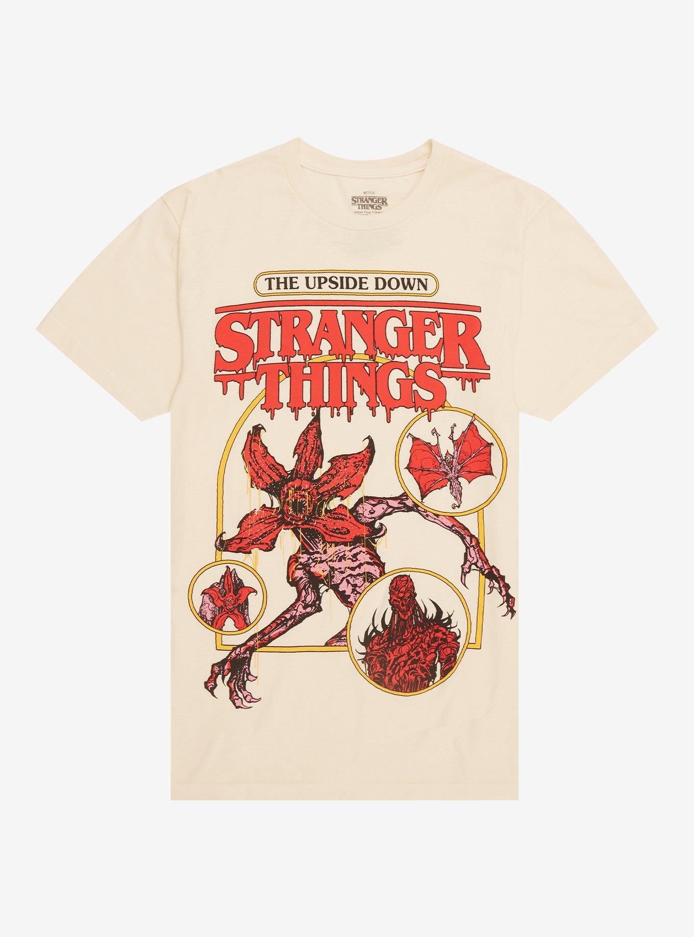 Stranger Things Upside Down Demogorgon T Shirt T Shirt Streetwear Style Esports Vibe